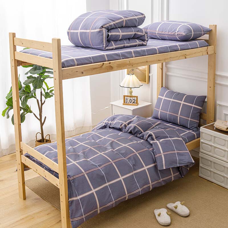 铁斯特 全棉学生宿舍三件套 全棉三件套 (备注花色)TST-JF1001