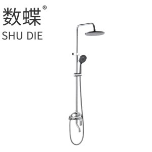 数蝶淋浴花洒高标金砖三档SD-7005个