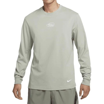NIKE耐克长袖T恤运动休闲舒适针织圆领男装HQ4736-370 D