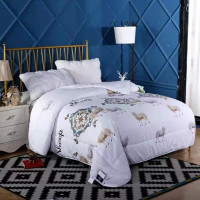 悠梦嘉居 雅兰抗菌羊毛被保暖被冬被无异味100%优质水洗羊毛 雅白 200*230cm YB-1069