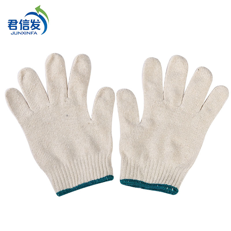 君信发-线手套-纯棉拾针-付