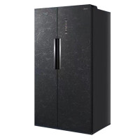 BCD-603WKGPZM深空蓝-星墨 603升对开门双开门微晶一周鲜风冷无霜一级能效大容量