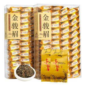 痴福 福建武夷金骏眉红茶蜜香茶叶浓香型小泡PC盒袋装250g/500g 1盒250克