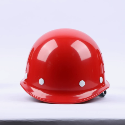 俊朗安全帽ABS玻璃钢防砸透气工业头盔 红色 单位:个