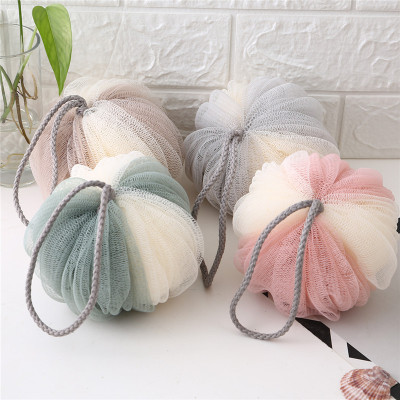 喜家家沐浴球大号高档不散柔软澡花搓背搓澡浴花可爱气泡弹泡澡洗澡浴球