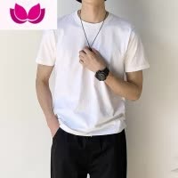 七斓千鸟格衬衫男短袖韩版潮流帅气百搭半袖寸衫夏季潮牌休闲衬衣男装
