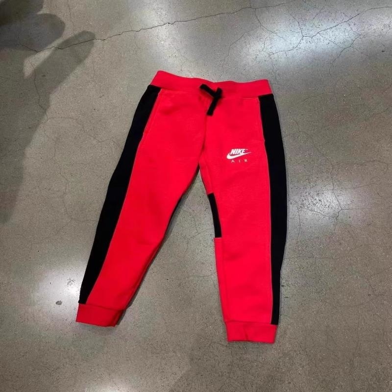 NIKE耐克长裤运动休闲加绒保暖针织大童裤DD8716-657 Z