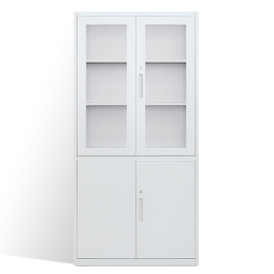 花城办公 玻璃文件柜薄款 30个起订(仅限烟台五区区内配送)