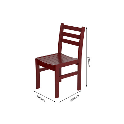 臻远 ZY-JFJJ-17 实木办公椅木质椅子宿舍学习椅