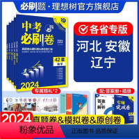 地理 辽宁省 [正版]理想树2024版中考必刷卷42套语文数学物理化学政治历史生物地理河北陕西初三九年级中考必刷卷真题卷