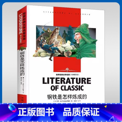 名师精读版-钢铁是怎样炼成的 [正版]钢铁是怎样炼成的 名师精读版 汕头大学出版社 八年级下册必读课外书 初中语文阅读名