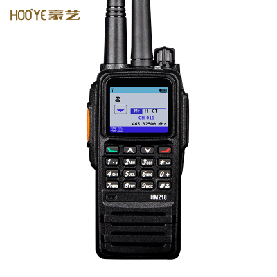 豪艺(hooye)hm218对讲机 双模制式 4g公网集群对讲机 全国对讲机5000