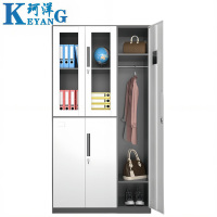 珂洋 更衣柜 灰白拆装五门 台