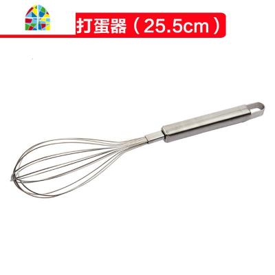 [打蛋器 手动]迷你家用不锈钢打发器手持式打奶油烘焙工具套装 FENGHOU 不锈钢打蛋盆