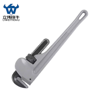 立伟铁牛重型铝柄管钳18寸/把