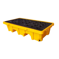 翌嘉YJ4120555防渗漏托盘危废化学品防泄漏塑料托盘 1300*660*300