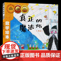 真正的魔法师 数学绘本一年级二年级正版数与计算好玩的数学启蒙认知故事书课外阅读3-5-6岁宝宝读物