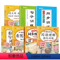 共7本》语文专项训练全套 二年级下 [正版]新版小学二年级上册下册语文专项训练全套人教版看图说话写话阅读理解看拼音写词语