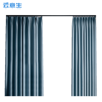 云意生 窗帘 双面麻 定制/米