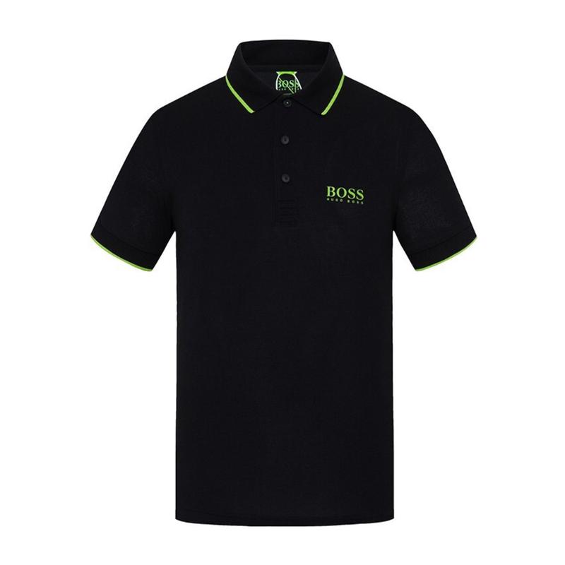 Hugo boss奢侈品服饰男徽标细节POLO衫 PAULEPRO50373114-001 舒适