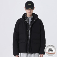 羽绒服男士冬季新款立领白鸭绒情侣网红同款潮流宽松有型保暖外套