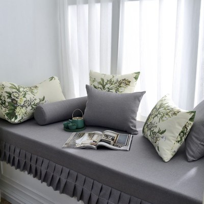 家柏饰(CORATED)高密度海绵飘窗垫窗台垫定做沙发垫北欧阳台垫榻榻米可机卡座 7号色 3cm飘窗垫