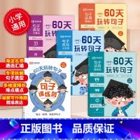 [全套5册]60天玩转句子 小学通用 [正版]60天玩转句子全套5册小学生句子专项训练仿写句子病句修改优美句段篇积累字词