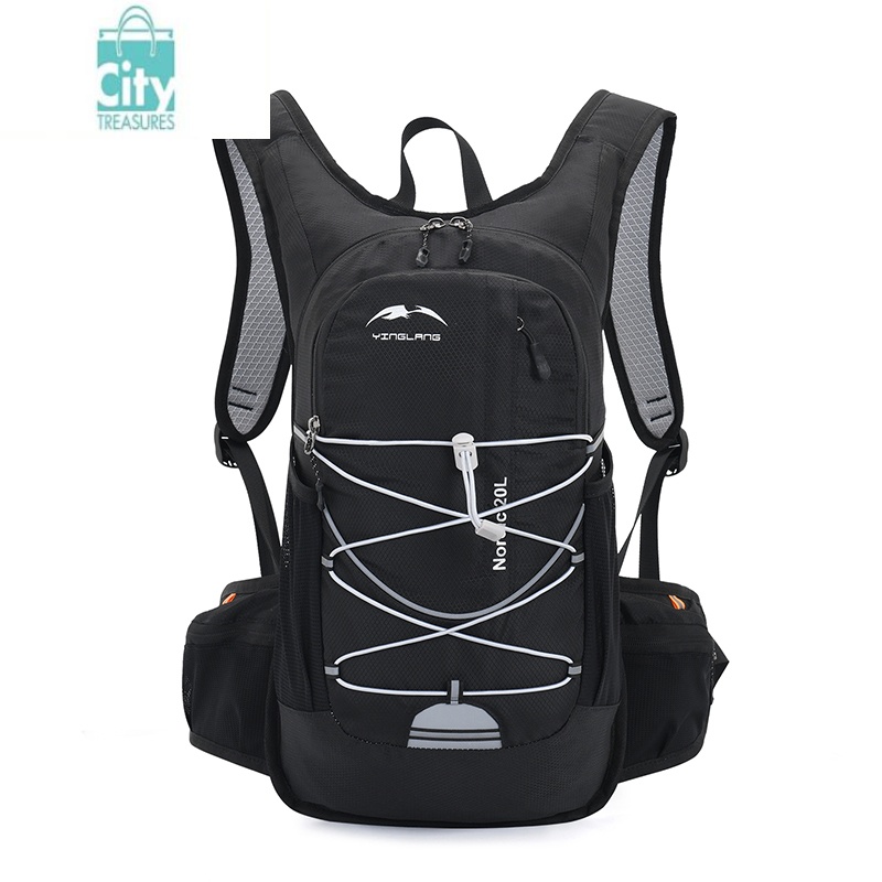 bangdou户外运动旅行20升背包男女越野跑步超轻水袋骑行双肩包登山