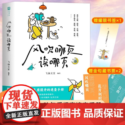 风吹哪页读哪页正版每个人都会面对的场景有关于情绪的答案之书解疑答惑高浓度金句精选高级表达一句顶一万句气质女孩提升速查手册
