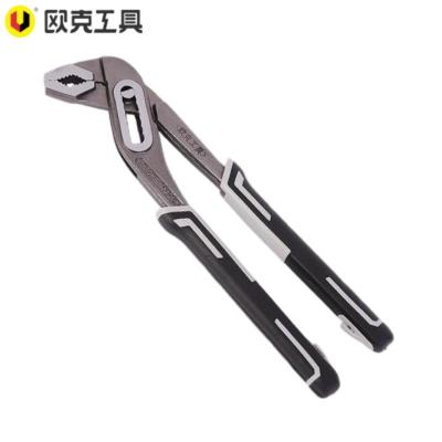 欧克 水泵钳子可调式管钳大开口万用钳 10寸OK-3049/把