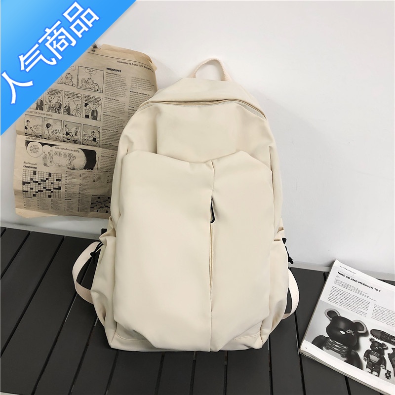 FENGHOU大容量15.6寸电脑背包男双肩包轻便简约韩版原宿高中大学生书包女