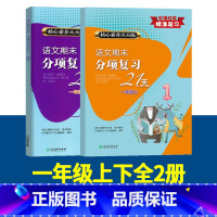 一年级上下2册(新版) 小学通用 [正版]2023新版 语文期末分项复习21天一二三四五六年级上下册可选 核心素养天天练