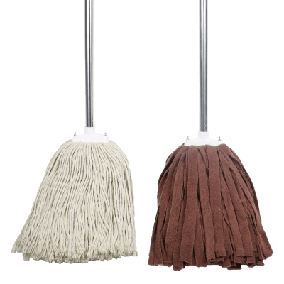 拖把家用老式普通圆头毛巾布条棉线墩布全棉吸水尘拖商用传统地拖