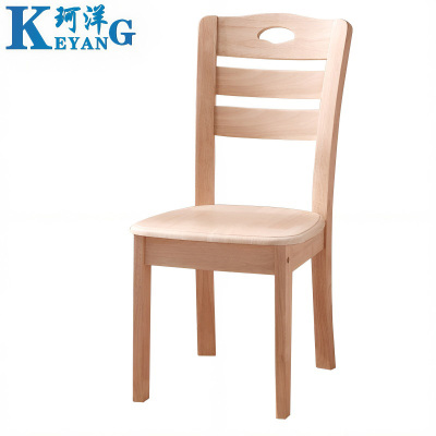 珂洋 靠背椅 原木无漆 把