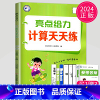 [正版]2024新版亮点给力计算天天练二年级上册数学二上苏教版SJ江苏小学2年级上学期小达人同步训练计算能手数学口算高手