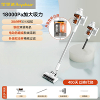 荣事达无线吸尘器家用手持大吸力吸猫毛宠物卧室吸毛机充电式微光显尘双尘杯吸尘机