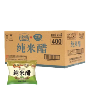 恒顺万通纯米醋400ml*24袋(整箱) 400ml*24袋（整箱）