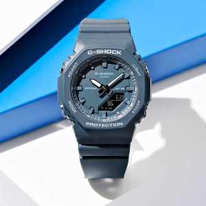 卡西欧手表GSHOCK 液晶指针双显防水防震运动休闲女表GMA-P2100BA