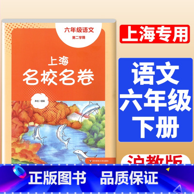 6年级下 语文 大字版 初中通用 [正版]2024春季上海名校名卷六年级七八九上册下册数学语文英语物理化学沪教版华东师大