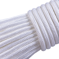联岚尼龙绳警示防护绳白色10mm米