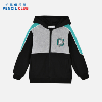 [1件3折]铅笔俱乐部秋冬新款男童外套中大童双层针织衫儿童休闲上衣