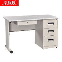 圣斯顿S-GM1600-3钢木结合办公桌职员桌