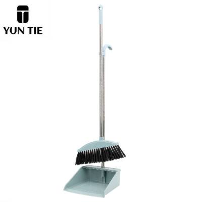 蕴铁扫把簸箕套装浅蓝色/套