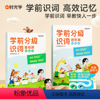 (基础+进阶)全4册 [正版]天天向上 学前分级识词幼小衔接基础篇进阶篇识字幼儿园宝宝识字识词启蒙认知学前儿童汉字500