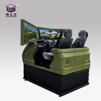 硕士王 SHUOSHIWANG汽车驾驶模拟器东风猛士CSK181高机动战术车辆驾驶训练模拟器