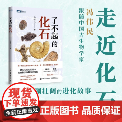 了不起的化石 冯伟民 著 科普读物