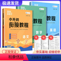 [三本]语文+数学+英语衔接教程 小学升初中 [正版]2023新版培优新帮手小升初衔接教程语文数学英语小学毕业升学衔接教
