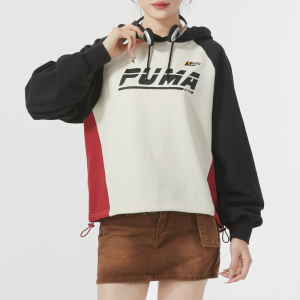 彪马(PUMA)卫衣女装新款户外耐磨舒适透气健身训练休闲衣套头衫625819-87 ZP