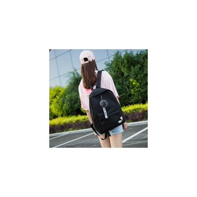 NEWLAKE森系书包女韩版休闲初中高中大学生百搭时尚潮流旅行电脑双肩背包双肩包
