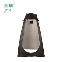 劲脉 户外洗澡帐篷 黑色-150*150*190CM 顶